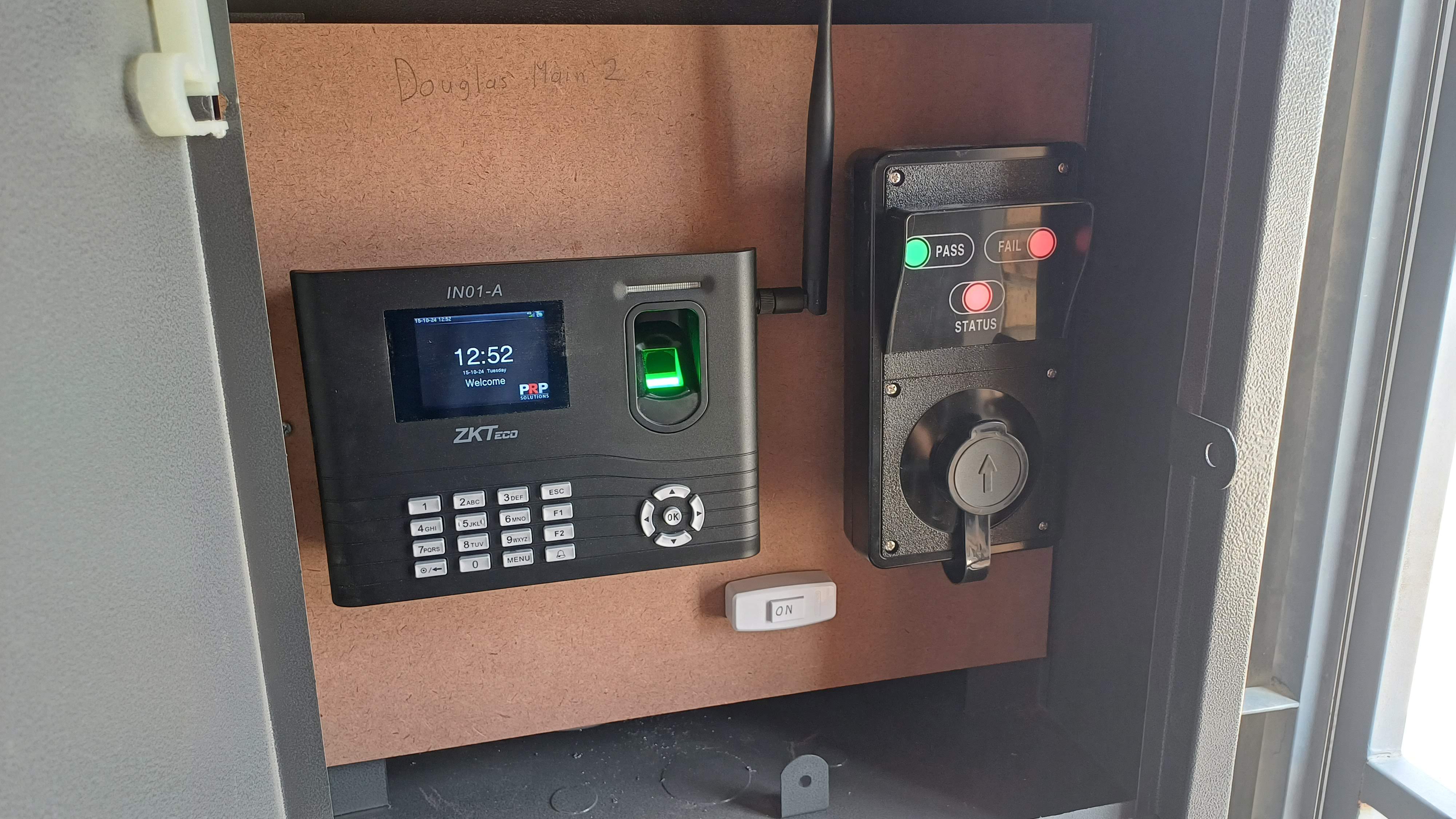Photo of a breathalyser reader