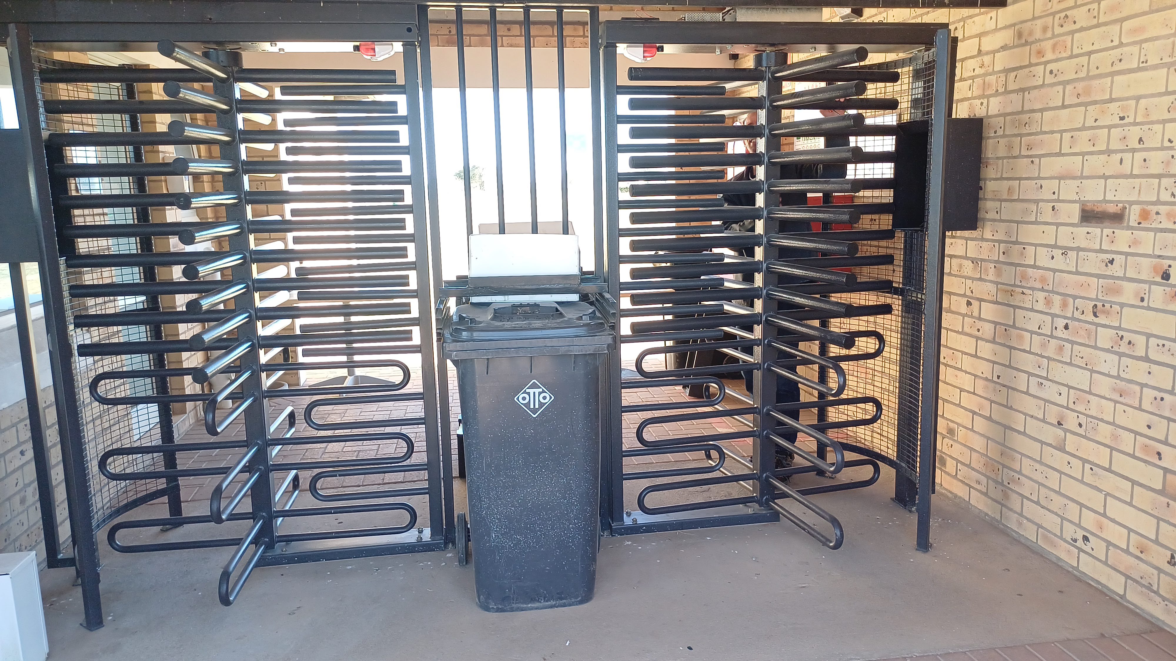 Turnstile Entrance.